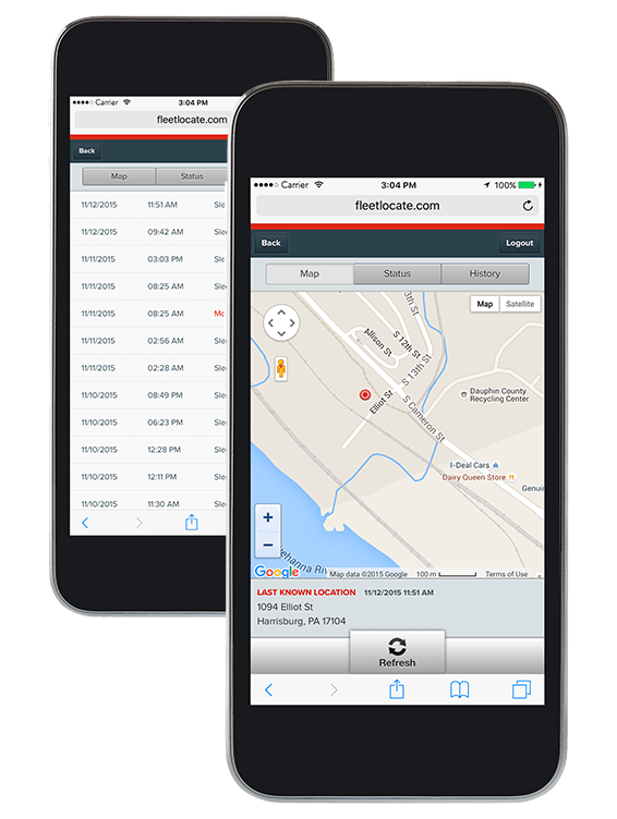 mobile fleet ui