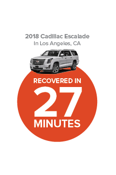 Kahu recovered stolen Cadillac Escalade vehicle in 27 minutes - Kahu by Spireon
