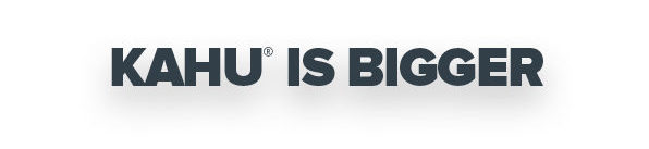 Kahu is Bigger text