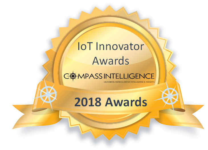 2018 IoT Compass Intelligence award logo