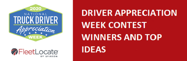 Driver Appreciation Week 2020