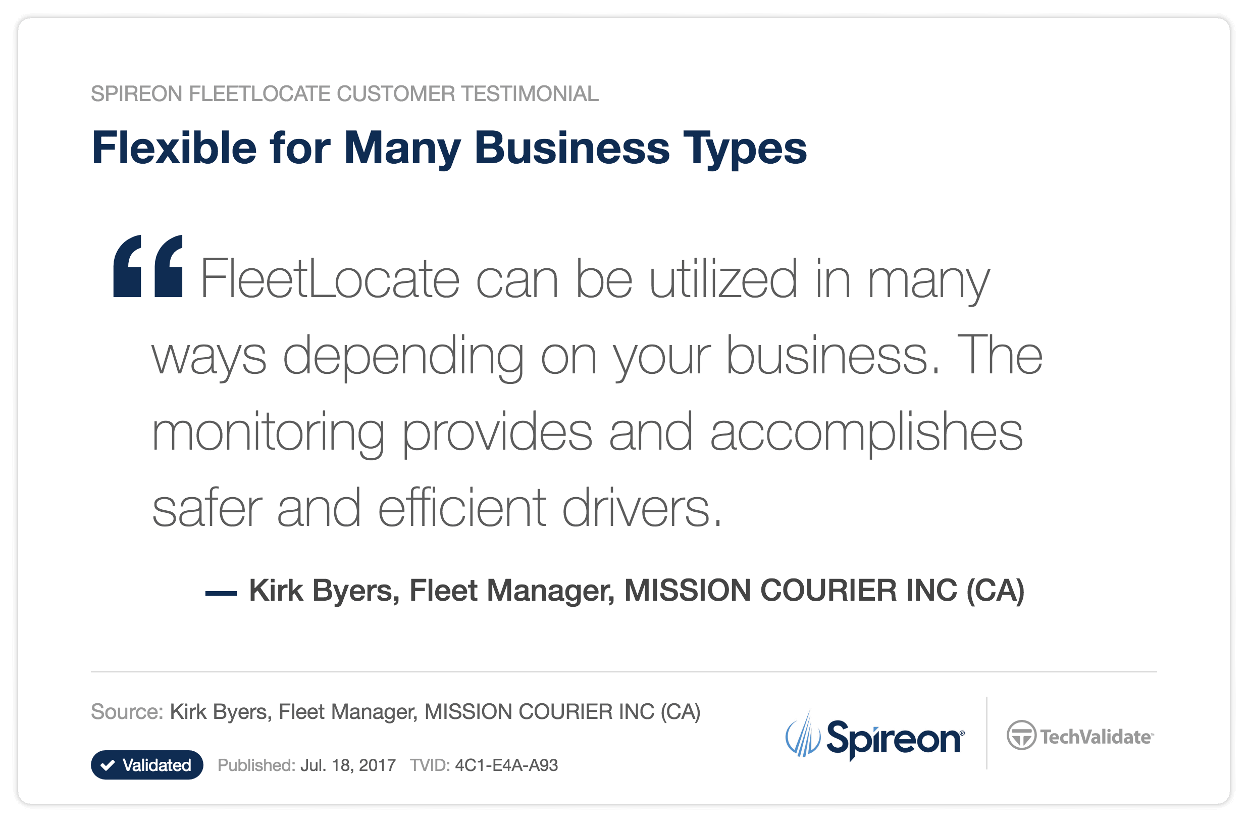 Fleet Management Software & GPS Tracking FleetLocate by Spireon