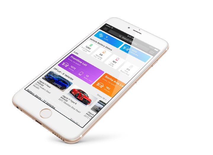 Kahu app in phone - Spireon