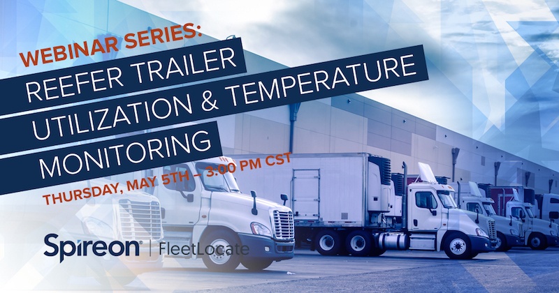 spireon reefer trailer utilization and temperature monitoring
