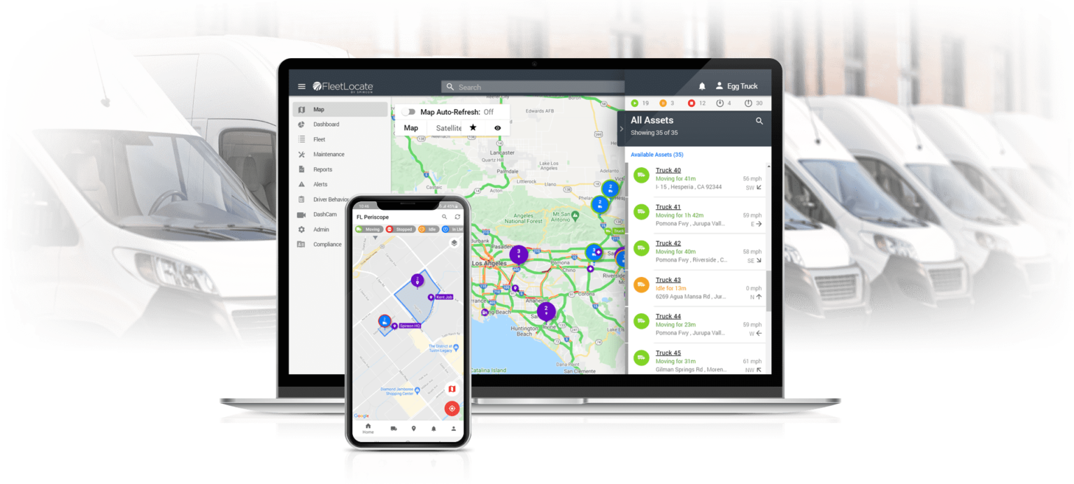 GPS Fleet Tracking Management FleetLocate