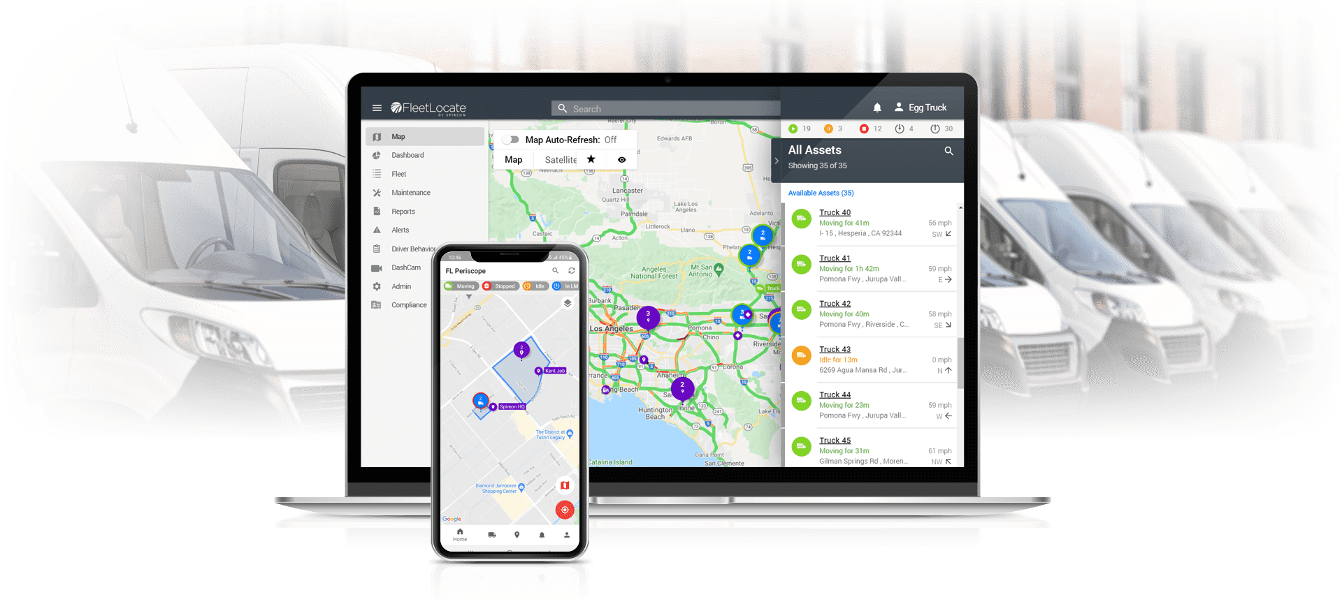 GPS Fleet Tracking FleetLocate Spireon.com