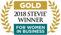 Gold 2018 Stevie Winner for women in business - Spireon