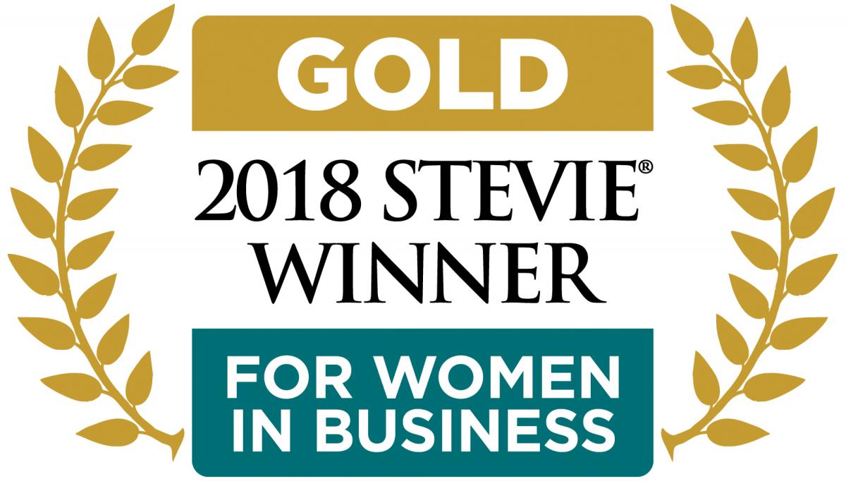 Gold 2018 Stevie Winner for women in business - Spireon